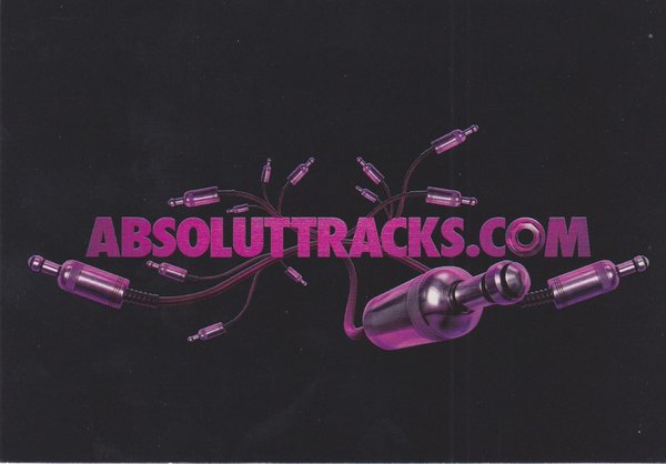 ABSOLUTTRACKS.COM - Komplett-Satz -  (Musik, Songs) - Absolut Vodka Sweden - Promo-Card aus Italien