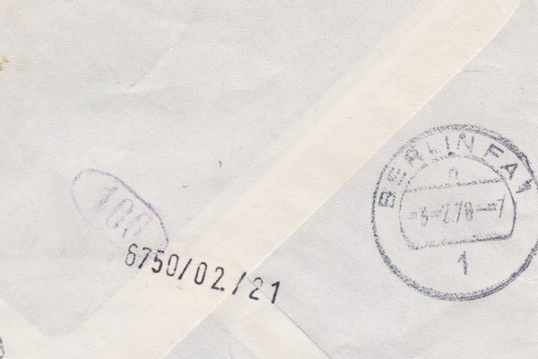 BUND 916A, 920 Expressbrief <Burgen und Schlösser> mit Tagesstempel Zweibrücken 1 vom 02-02-1978