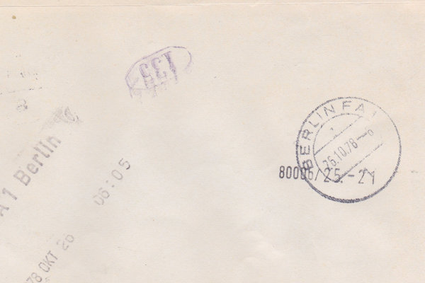 BUND 916A, 920 Expressbrief <Burgen und Schlösser> mit Tagesstempel München 402 vom 25-10-1978